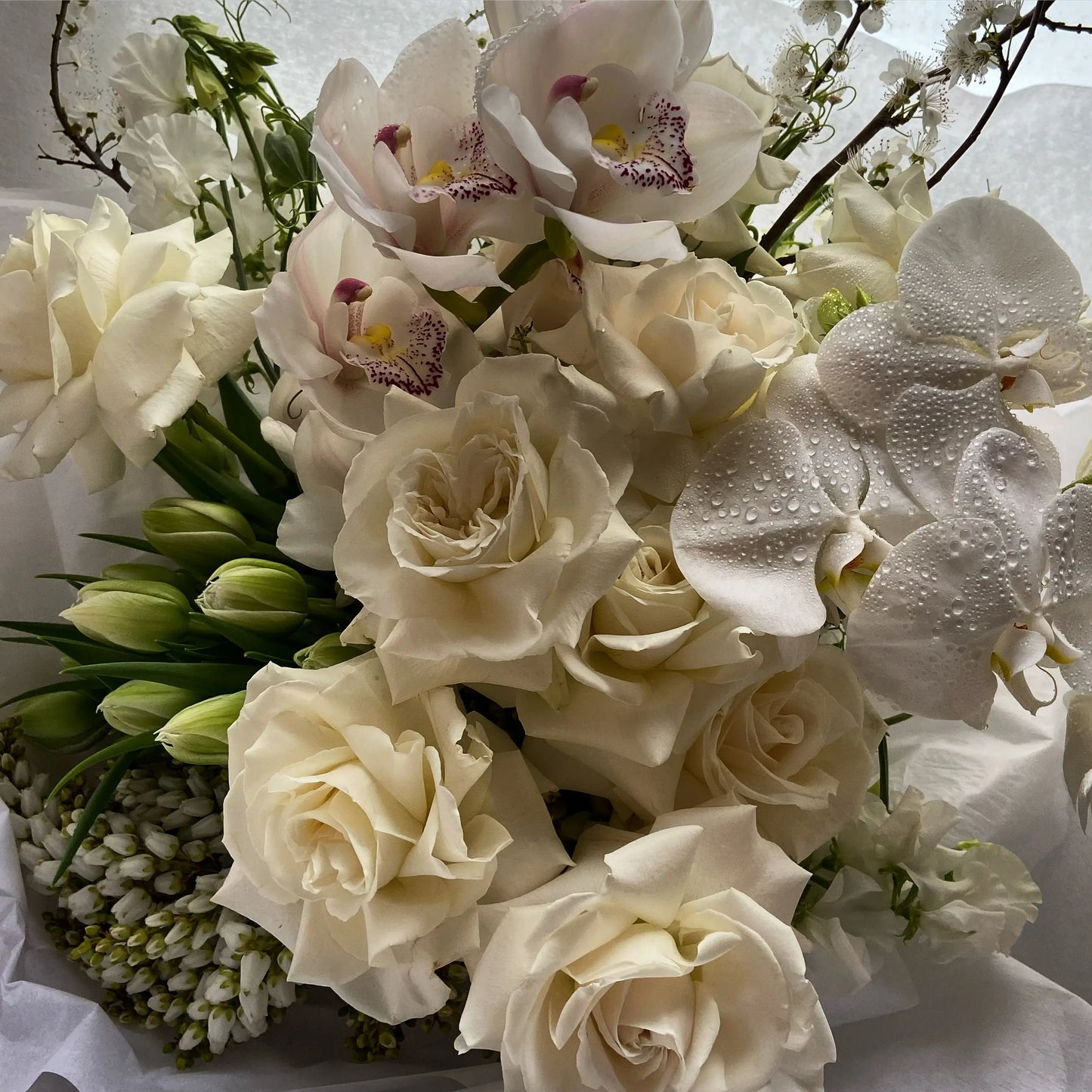 White Flowers Bouquet