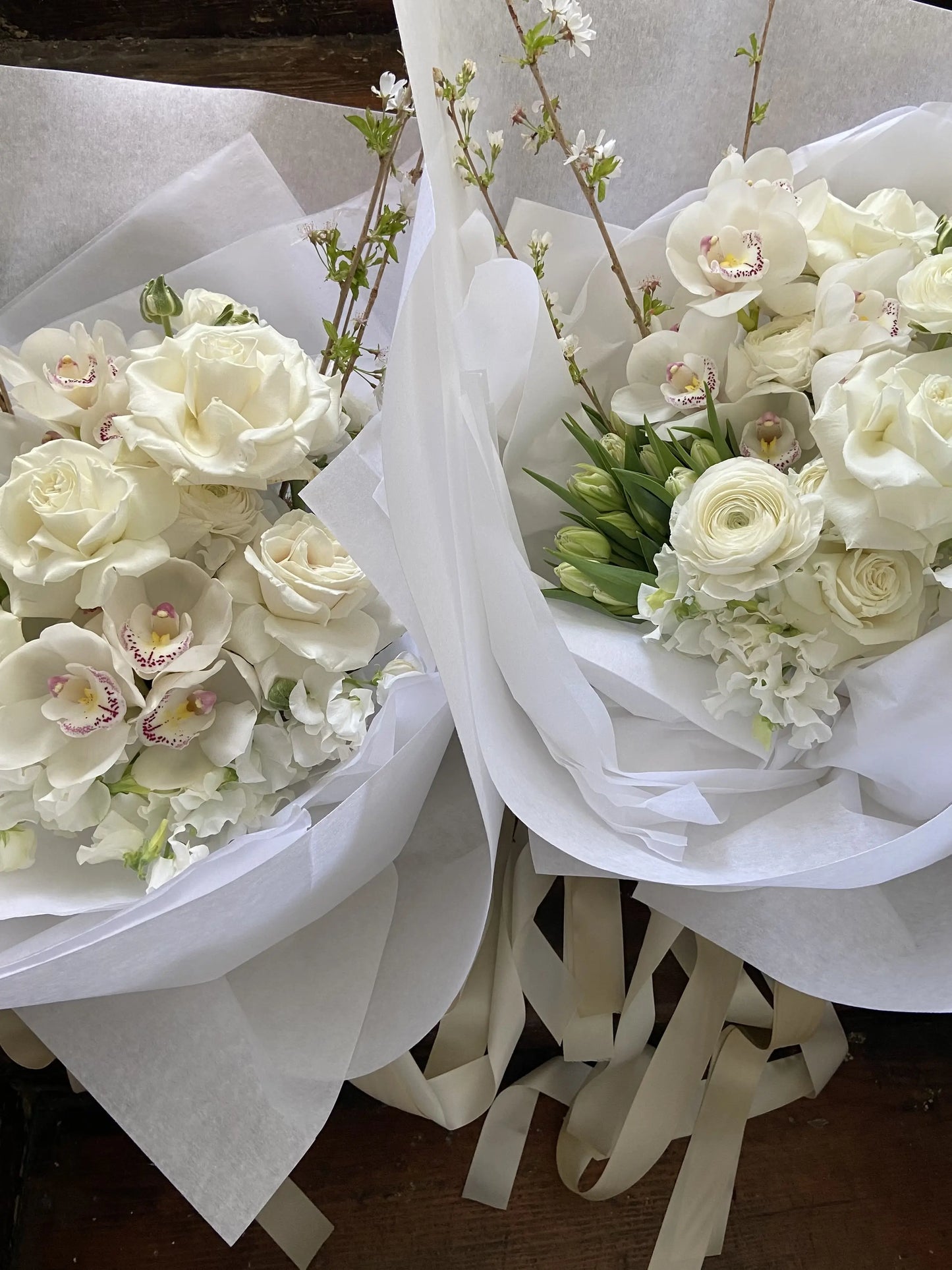 White Flowers Bouquet